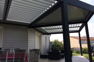 pergola bioclimatique Métal Service